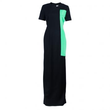 Pre Owned Roksanda Ilincic Clemens Color Block Gown L