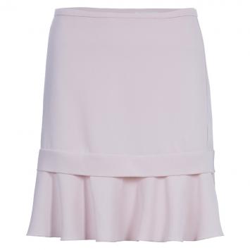 Pre Owned See by Chloe Blush Pink Ruffle Detail Skirt L