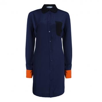 Pre Owned See by Chloe Navy Blue Blouse M