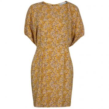 Pre Owned See by Chloe Yellow Dotted Dress S