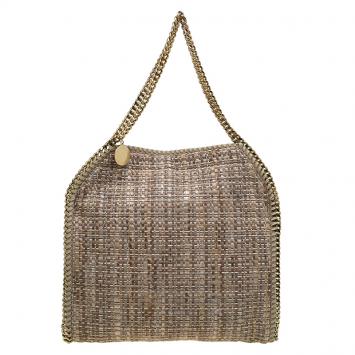 Pre Owned Stella McCartney Beige Fabric Small Falabella Tote