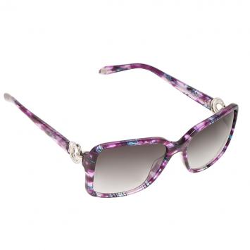 Pre Owned Tiffany & Co. Purple Gradient TF4066 Square Sunglasses