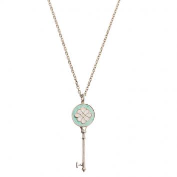 Pre Owned Tiffany & Co. Tiffany Keys Knot Key Pendant Necklace