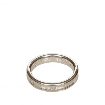 Pre Owned Tiffany & Co. Tiffany 1837 Silver Ring Size 51