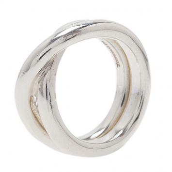 Pre Owned Tiffany & Co. Paloma's Calife Silver Ring Size 50.5