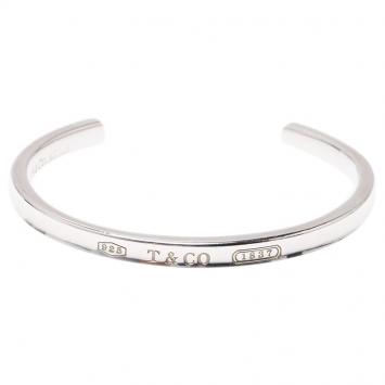 Pre Owned Tiffany & Co. 1873 Silver Cuff Bracelet
