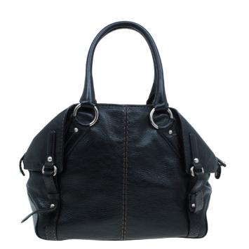 Pre Owned Tod's Black Leather Classic Tote