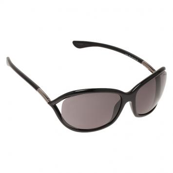 Pre Owned Tom Ford Black Jennifer Soft Square Sunglasses