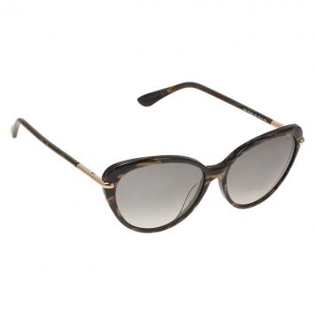 Pre Owned Tom Ford Tortoise Shell Willa Cat Eye Sunglasses 