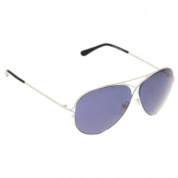 Pre Owned Tom Ford Silver Peter Aviators