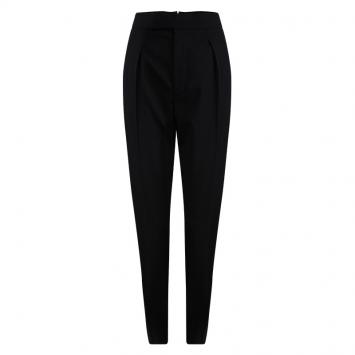 Pre Owned Tom Ford Black Wool Tailored Trousers M