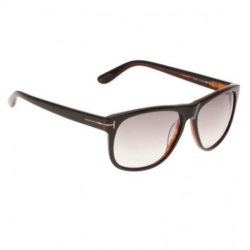 Pre Owned Tom Ford Brown Olivier Sunglasses