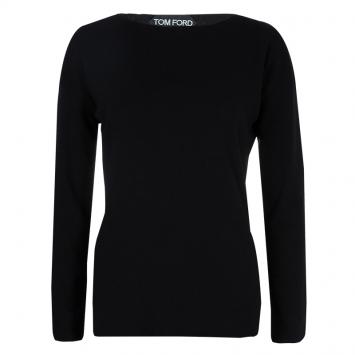 Pre Owned Tom Ford Black Cashmere Sweater M