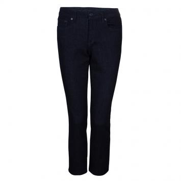 Pre Owned Tory Burch  Blue Dark Wash Denim Slim Fit Cropped Jeans M