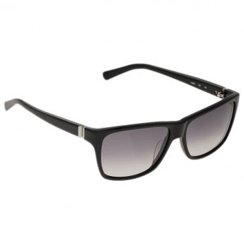 Pre Owned Valentino Black V629S Square Sunglasses