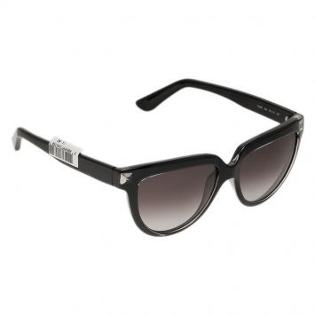 Pre Owned Valentino Black V724S Rockstud Cat Eye Sunglasses