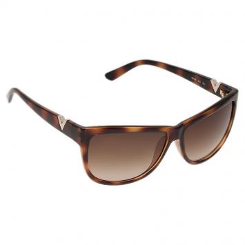 Pre Owned Valentino Tortoise Frame V614S Cat Eye Sunglasses