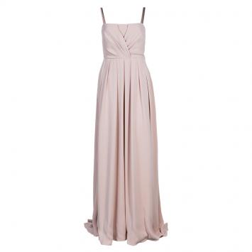 Pre Owned Valentino Nude Evening Gown M