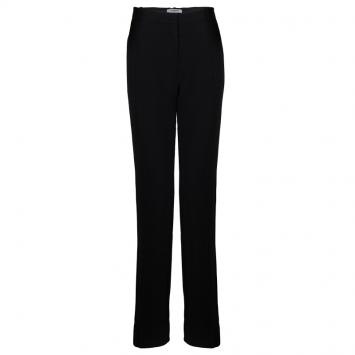 Pre Owned Valentino Black Straight Fit Trousers M