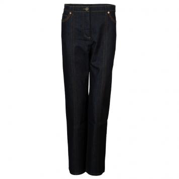 Pre Owned Valentino Indigo Dark Wash Denim Jeans M