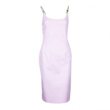 Pre Owned Versace Blush Pink Sleeveless Dress M