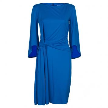 مملوكة مسبقًا Versace Collection Turquoise Blue Dress M