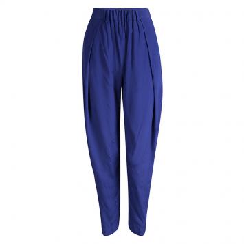 Pre Owned Vivienne Westwood Anglomania Blue Elasticized Waist  Realm Trousers S