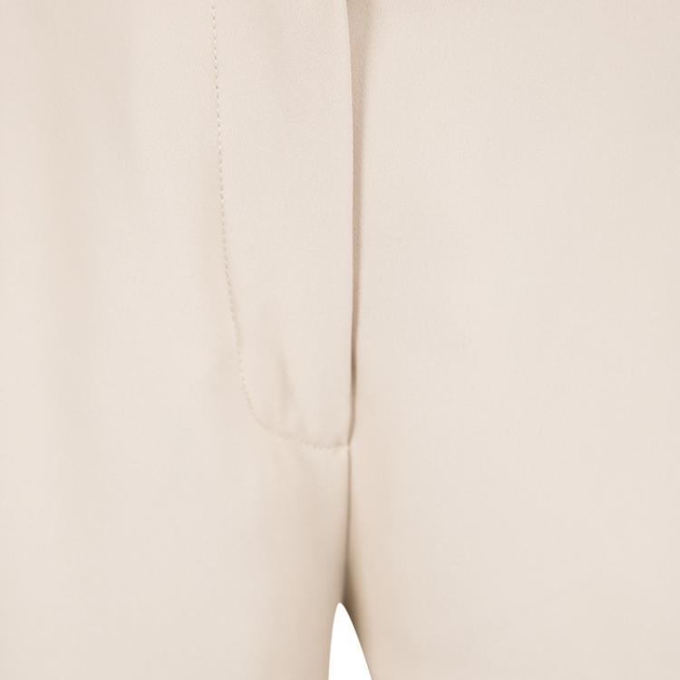 Pre Owned T By Alexander Wang Beige Crop Top and Trousers Set S