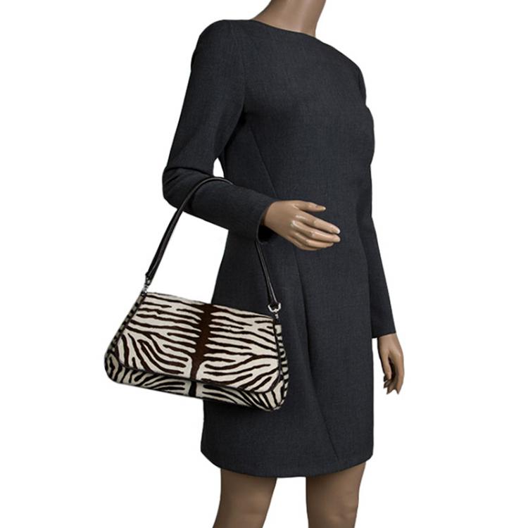 prada zebra print handbag
