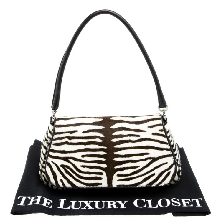 prada zebra bag