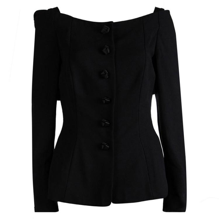 dior off shoulder jacket