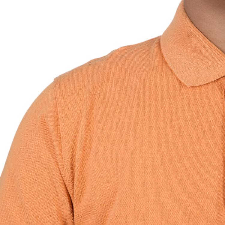 Pre Owned Armani Junior Orange Logo Embroidered Polo Shirt 16 Yrs