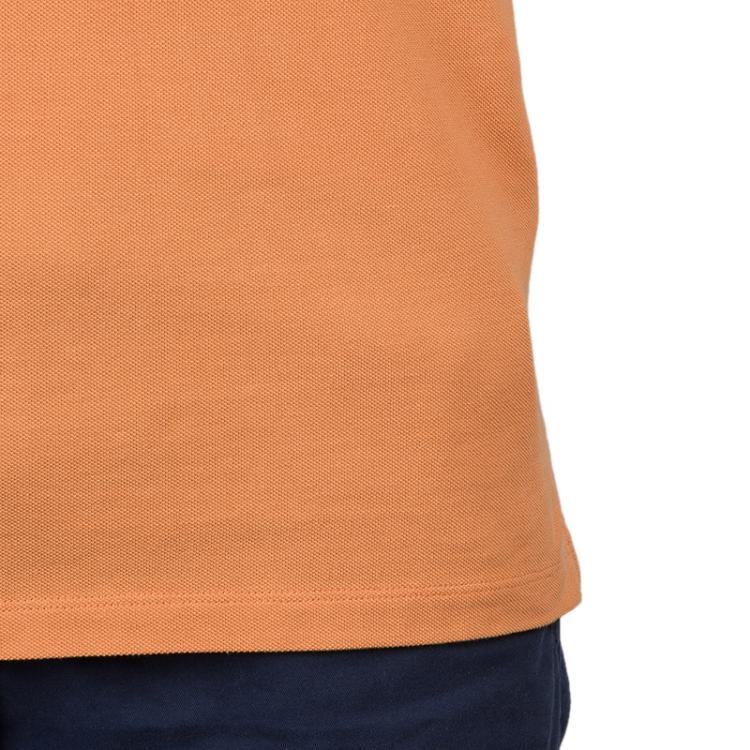 Pre Owned Armani Junior Orange Logo Embroidered Polo Shirt 16 Yrs