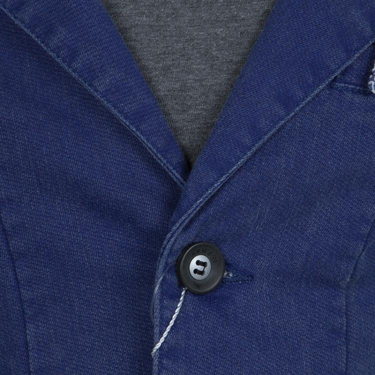 Pre Owned Armani Junior Blue Denim Blazer 5 Yrs