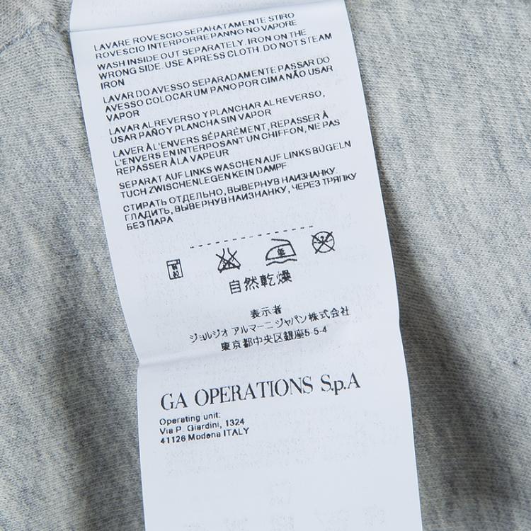 Pre Owned Armani Junior Blue Denim Blazer 5 Yrs