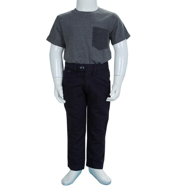 Pre Owned Armani Junior Navy Blue Trousers 2 Yrs