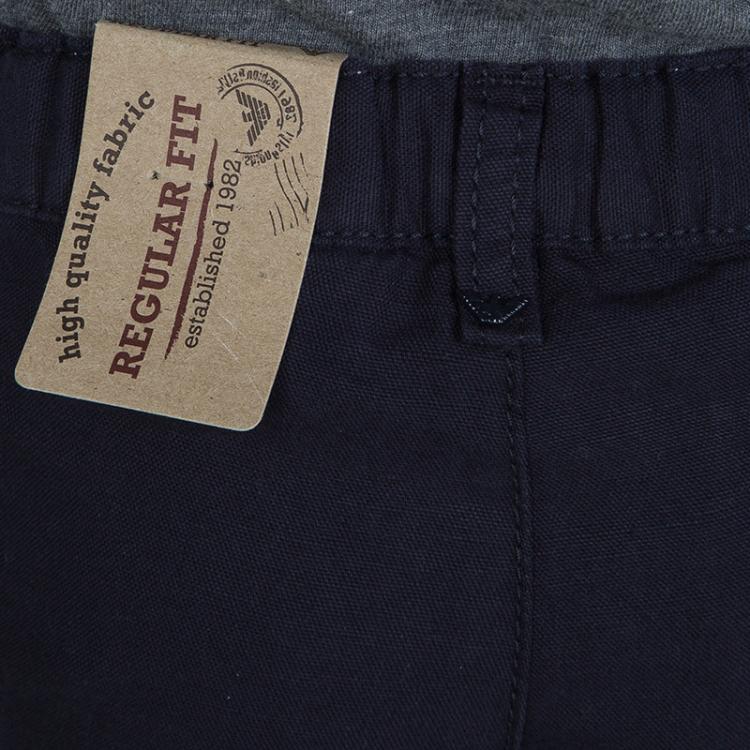 Pre Owned Armani Junior Navy Blue Trousers 2 Yrs