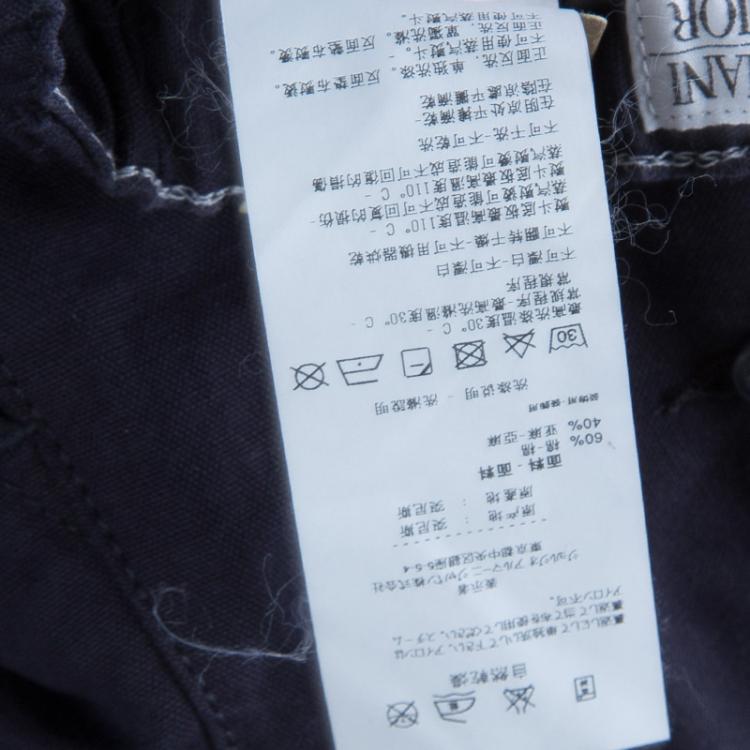 Pre Owned Armani Junior Navy Blue Trousers 2 Yrs