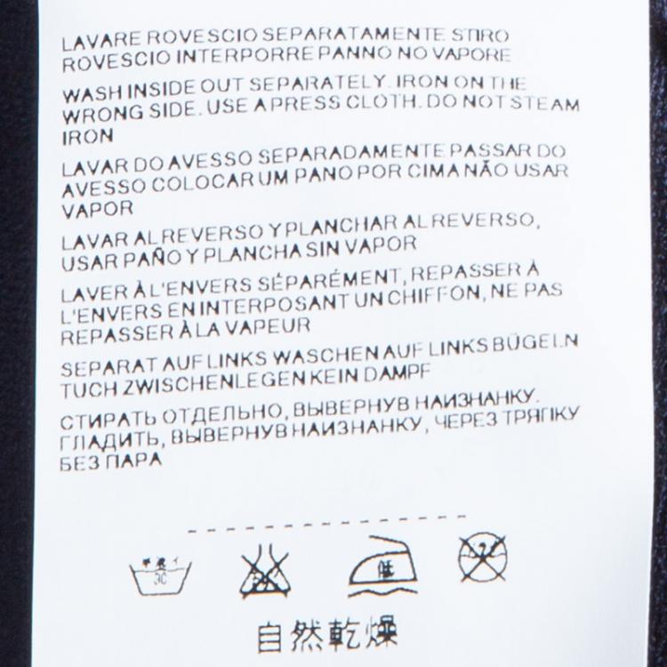 Pre Owned Armani Junior Navy Cropped Cardigan 4 Yrs