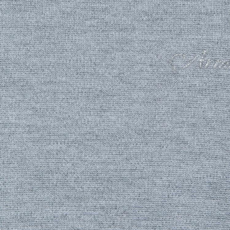 Pre Owned Armani Junior Grey Sequin Pocket Detail Sleeveless Jersey Dress 2 Yrs 