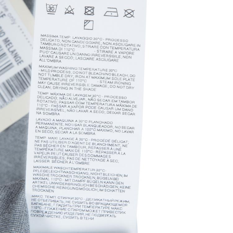 Pre Owned Armani Junior Grey Sequin Pocket Detail Sleeveless Jersey Dress 2 Yrs 