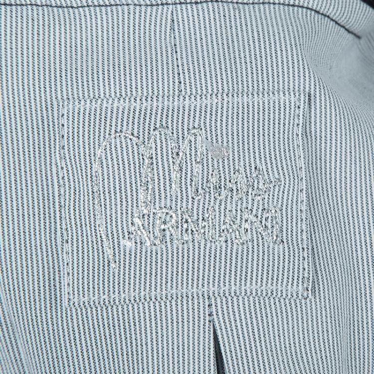 Pre Owned Armani Junior Black Sequinned Faux Pocket Detail Blazer 12 Yrs