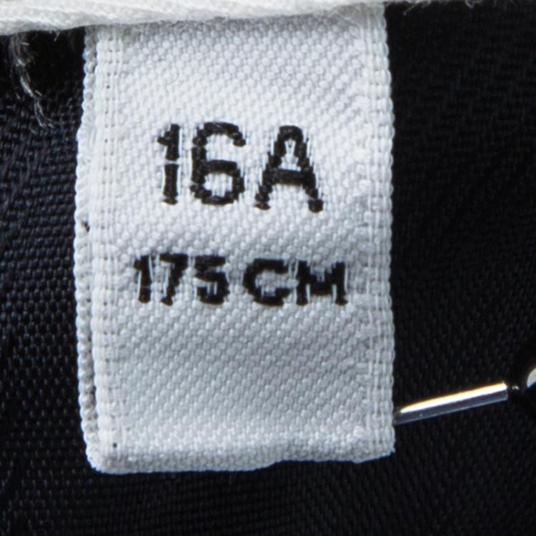 Pre Owned Armani Junior Navy Blue Wool Tailored Trousers 16 Yrs