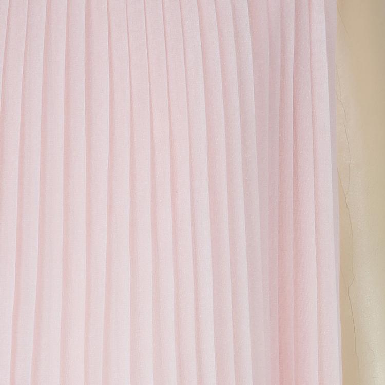 Pre Owned Armani Junior Pastel Pink Pleated Sleeveless Dress 10 Yrs