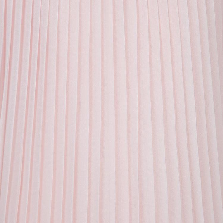 Pre Owned Armani Junior Pastel Pink Pleated Sleeveless Dress 10 Yrs