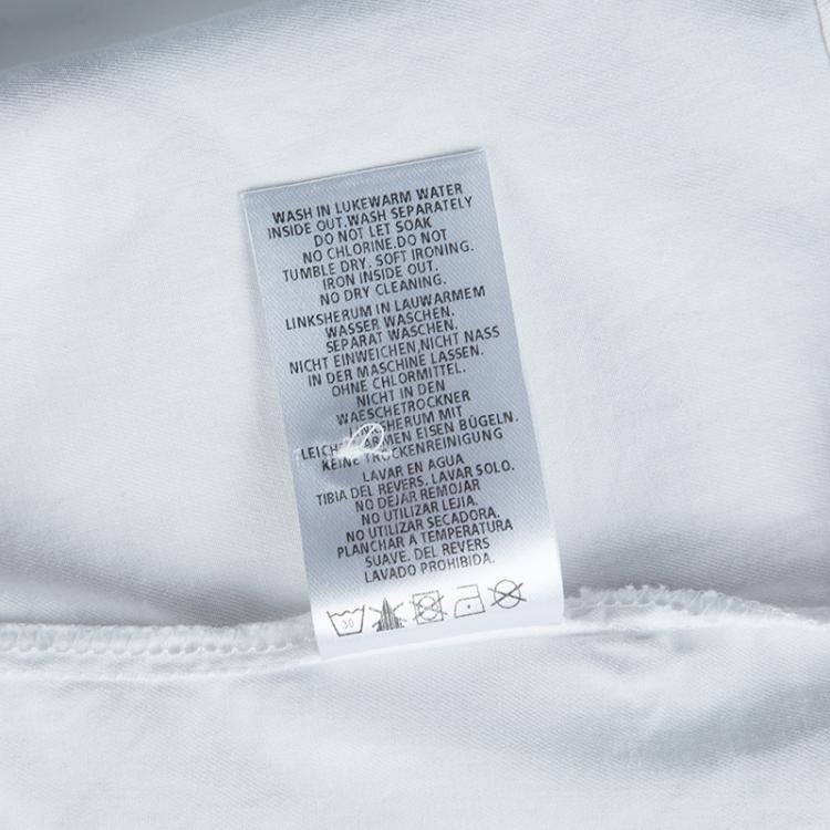 Pre Owned Baby Dior White Long Sleeve Button Down Cotton Shirt 6 Yrs