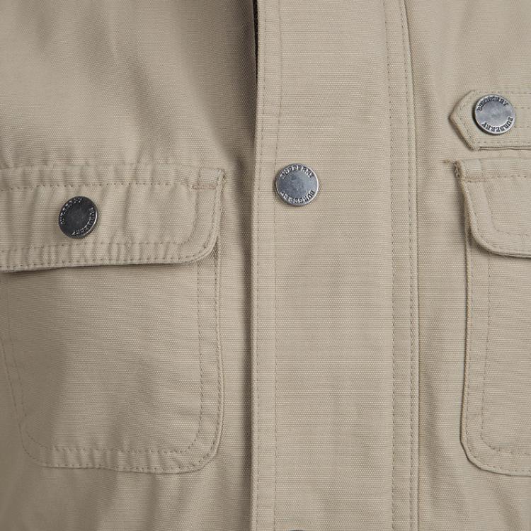 Pre Owned Burberry Beige Hooded Jacket 6 Yrs