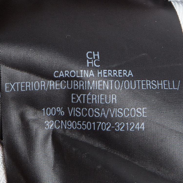 Pre Owned CH Carolina Herrera Multicolor Floral Printed Long Sleeve Dress 4 Yrs