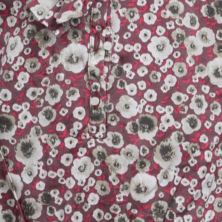 Pre Owned Chloe Multicolor Floral Printed Dress 6 Yrs