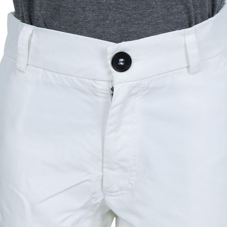 Pre Owned Dior White Bermuda Shorts 8 Yrs 